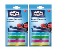 10 pieza toppits® Power Clips de pinzas/Congelador (gefri ersicher de hasta 40 °C)