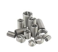 10 piezas 1/2-20 ~ 1D 3D 304 Alambre de acero inoxidable Insertar manga Buje Tornillo Bobina Reparación Tuerca - Manga Sujetadores industriales(1.5D)