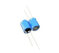10 piezas/100 piezas 100uF 50V 10x12,5 condensador electrolítico 125(100pcs)