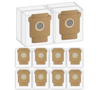 (10 Piezas) 104 Bolsas De Polvo De Repuesto Para irobot Combo 2 Essential Q0520, Bolsas Para 104, 105 Combo, Plus 405 Combo, Plus 505 Combo,Max 705 Vac Aspirador Bolsas De Polvo