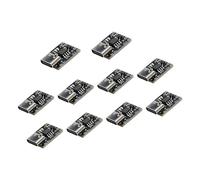 10 piezas/20 piezas pequeño PCB tipo C circuito de carga 3.7 V 4.2 V Placa de carga anticortocircuito ideal para robótica autoajustable y portátil