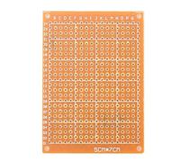 10 Piezas 5 × 7 cm Placa de Circuito Impreso Prototipo de un Solo Lado Placa de Pruebas PCB Placas universales de PCB para creación de prototipos electrónicos
