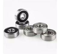 10 piezas 603 604 605 606 607 608 609 623 624 625 626 627 628zz 2RS ZZ RS Rodamiento(605zz 5x14x5mm)