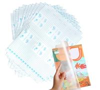 10 Piezas A4 Cubierta Libro Transparente,Forro Libros Adhesivo,Forros Libros Autoadhesivo Transparentes,Adecuado Para Libros De Texto,Revistas,Resistente a Los Arañazos y no Cortante