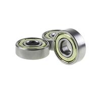 10 piezas ABEC-5 608ZZ Rodamiento de bolas de ranura profunda 608 Rodamiento de bolas 608 2Z Sellado de metal 608 608Z 608ZZ 8 * 22 * 7 mm(608ZZ_ABEC 3)