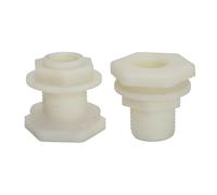 10 piezas ABS ID 20mm 25mm 32mm conector de peces accesorios de tubería de drenaje de tanque juntas de acuario accesorios de tubería de agua drenaje de 1/2 pulgadas 3/4"(10Pcs 20mm 1I2)