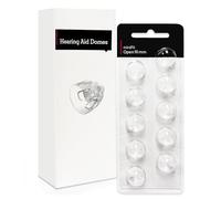 (10 piezas) accesorios para audífonos para reemplazos Oticon, cúpulas Oticon MiniFit (abiertas de 10 mm), cúpulas universales para kits de suministros de audífonos Oticon, piezas de ayuda para un