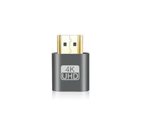 10 piezas - Adaptador de pantalla virtual compatible 4K EDID Dummy Plug Headless Ghost Emulator Tarjeta de video Placa de bloqueo
