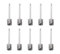 10 Piezas Aguja Inflar Balones, XCOZU Aguja de Inflar Aguja Bomba Balon, Valvula Inflar Balones Agujas de Balon/Agujas Pelota/Aguja Hinchador Utilizado para Baloncesto, Fútbol, etc