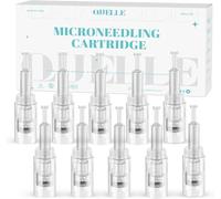 10 Piezas Agujas Dermapen 12 Puntas,Micro Agujas de Repuesto para Derma Pen Eléctrico,Agujas Dermapen Microneedling para Antienvejecimiento Arrugas Rejuvenecimiento de Piel EN99-10-12P