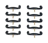10 piezas ajustables de silicona para reposamuñecas, almohadillas antideslizantes de repuesto para pies largos para violín de tamaño 3/4, accesorios de violín y accesorios