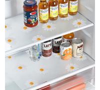 10 Piezas Alfombras de Refrigerador Antiincrustante, 30×40cm Alfombrillas Nevera EVA, Antideslizante, Antimoho, Lavables, Multifuncional Alfombrillas de Refrigerador para Cajones Mostrador de Cocina