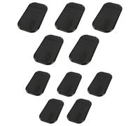 10 Piezas Alfombrillas Antideslizantes para Coche, Alfombrillas Rectangulares De Silicona, Accesorios para Coche, Alfombrillas De Silicona Autoadhesivas