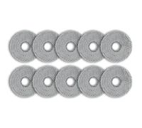 (10 piezas) Almohadillas de fregona para Roborock Q Revo, Qrevo S, Qrevo Pro, Qrevo Master, Qrevo Slim, Qrevo Curv, Qrevo MaxV, Q Revo Plus Robot Vacuum, Accesorios para almohadillas de fregona