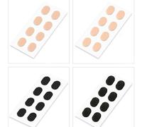 10 Piezas Almohadillas Nasales Antideslizantes de Espuma Negra | Repuestos Discretos, Amortiguación de Presión, para Monturas Ópticas y Gafas de Sol, Uso Exterior