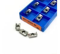 10 Piezas APKT1135 PDFR MA H01, Cuchilla De Corte De Aluminio, Herramienta De Fresado, Centro De Mecanizado, Herramienta De Corte, Herramientas De Torneado De Madera Herramienta de Torno