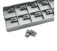 10 Piezas APKT1604-76 IC928 HM90 APKT 1003 IC908, Inserto De Carburo, Fresa APKT 1604, Herramienta De Torneado, Torno Frontal, Máquina De Corte CNC Herramienta de Torno(APKT 1003PDR IC908)