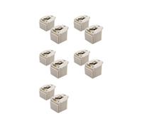 10 Piezas AT3600L Diamond Record Player Agujas Stylus de Repuesto para AT-LP60/PL300 Tocadiscos de Vinilo