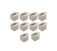 10 Piezas AT3600L Diamond Record Player Agujas Stylus de Repuesto para AT-LP60/PL300 Tocadiscos de Vinilo