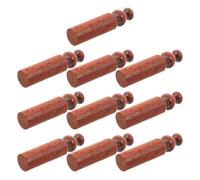 10 Piezas Balaustres de Madera Estilo Europeo Pintables DIY Beige | Accesorios para Restauración de Muebles y Renovación, Compatibles Pasamanos y Estantes de Cocina