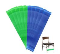 10 Piezas Bandas Elásticas Latex Natural Sillas para Pies Inquietos Niños Nerviosos, Bandas de Ejercicio para Niños Activos con TDAH Autismo Hiperactividad Fitness Yoga Culturismo Pilates