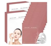 10 Piezas Bio Collagen Real Deep Mask, Mascarilla Facial Bio-Collagen