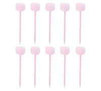 10 Piezas Bolígrafos Pompón de Peluche y Tinta Brillante Kawaii | Diseño Decorativo Agarre Cómodo, Adecuado para Tomar Notas en Casa y Uso Escolar Diario
