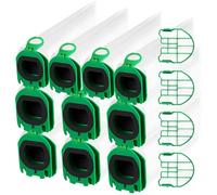 10 Piezas Bolsas de Aspiradora, Bolsas de Filtro Bolsas Epuesto Para Bolsas Aspiradora Inalámbrica Para Vorwerk Kobold VB100 VB 100 FP100 Con 4 Filtros Protección