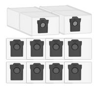 (10 Piezas) Bolsas de polvo para Dreame L10s/L20/L10/L10s Pro/D30/L40/X40/X50/X60 Ultra, L40s Ultra AE/CE/L40 Gen 2, D10 Plus Gen 2, Aqua10, Mova S20/P10/V50, P10 Pro/P50/V50/E40/Z60 Ultra
