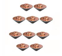 10 piezas Boquillas láser Diae de doble capa. 28/32 mm M11 Calibre 0.8-5.0 para corte de fibra Chrome-plated double-layer laser nozzle D28H15 Hole diameter 1.5mm