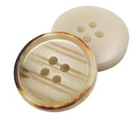 10 piezas botones de resina de cuatro agujeros para proyectos de costura, Color 3, 20mm