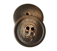 10 piezas botones de resina negros redondos de gran tamaño (15mm, 18mm, 20mm, 23mm, 25mm, 28mm y 30mm), Color 17, 23mm - 10 piezas