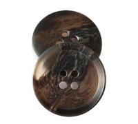 10 piezas botones de resina negros redondos de gran tamaño (15mm, 18mm, 20mm, 23mm, 25mm, 28mm y 30mm), Color 13, 23mm - 10 piezas