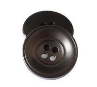 10 piezas botones de resina negros redondos de gran tamaño (15mm, 18mm, 20mm, 23mm, 25mm, 28mm y 30mm), Color 19, 23mm - 10 piezas