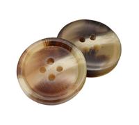 10 piezas botones de resina para abrigos de 15mm a 30mm, Color 2, 20mm - 10 piezas