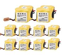 10 piezas BR-2/3AGCT4A 6V PLC batería de repuesto para FANUC Controls A98L-0031-0025 CNC Mahine