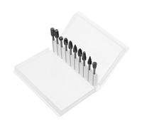 10 Piezas Brocas para Amolar 3x6 de Acero de Tungsteno | Compatibles Amoladoras Eléctricas, Uso Versátil en Metalurgia, Limas Rotatorias para Grabado y Acabado