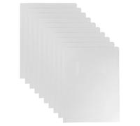 10 Piezas Carpetas de Papel Kraft A4, Carpetas de Proyectos A4 con 2 Bolsillos, Carpetas de Cartón para Documentos Subcarpetas Simples, Carpeta de Presentación para Escuela Oficina Hogar (Blanco)