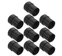 10 Piezas Casquillo Adaptador del Soporte de 15mm | Disminuye Ondas y Aísla Ruido, Instalación sin Herramientas, Diseño Abierto Corto para Trípode y Audio