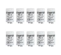 10 Piezas Cebador Led, Cebador Fluorescentes Led 4-65W 220-240V, Cebadores Universales para Iluminación de Tubos Fluorescentes y Neón, Encendido Rápido y Seguro para Uso Doméstico y Profesional