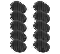 10 Piezas Cepillo para Lavar el Cabello y Cuero Cabelludo Ovalado | Pp, Diseño Portátil de Mano Cerdas Suaves, Masaje y Limpieza, Uso Doméstico y Baño
