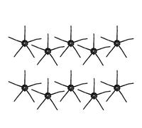 (10 piezas) Cepillos laterales para Roborock Q5 Max+, S8 MaxV Ultra, Q5 Pro+, Q8 Max+, Q Revo, Qrevo Pro, Qrevo S, Qrevo Slim, Qrevo Master, S8 Pro Ultra, S7 MaxV Ultra, Q7 Max, Q7 Max+, Serie S7 y E