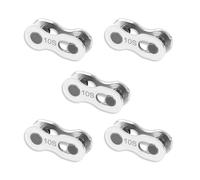 10 Piezas Cierre Rápido Cadena Bici 10 Velocidades | Eslabones Acero Reutilizables | Para MTB & Bicicleta Carretera | Compatible Shimano/SRAM | Resistencia 950kgf