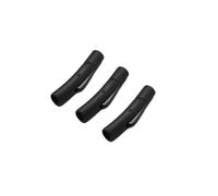 10 piezas Cierres magnéticos de acero inoxidable con cordón de cuero para pulseras, collares, accesorios para hacer joyas