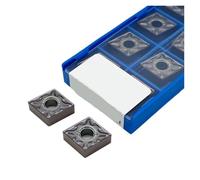 10 piezas CNMG120404 CNMG120408 MA MS KK623H CNMG herramientas de torneado de carburo CNMG1204 círculo exterior adecuado for acero inoxidable(CNMG120408-MS KK623H)