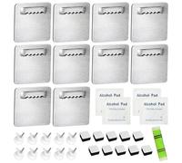 10 Piezas Colgadores para Cuadros y Espejos, Perchas para Placas de Imágenes Autoadhesivo, Colgar Cuadros Sin Agujeros, Colgador De Cuadros Adhesivo, para Cuadros y Espejos, Hasta 4 Kg