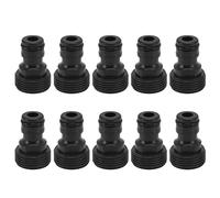 10 piezas conector r¨¢pido manguera jard¨ªn con rosca externa 25 mm accesorio conexi¨®n segura riego