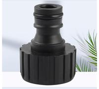 10 piezas conectores de boquilla de plástico para pistola de riego de jardín 3,8x3cm adaptador de manguera accesorios para lavado de coches