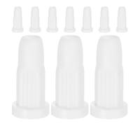 10 Piezas Copas y Plástico para Ruedas de Muebles de Goma | Patas de Cuna y Estantes, Inserto de Orificio Redondo, Reduce Ruido y Protege Suelos