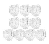 10 Piezas Cubierta Protectora Transparente 22 MM | Plástico Ventana Clara y Montaje Rápido, para Control Industrial y Lámparas de Señalización